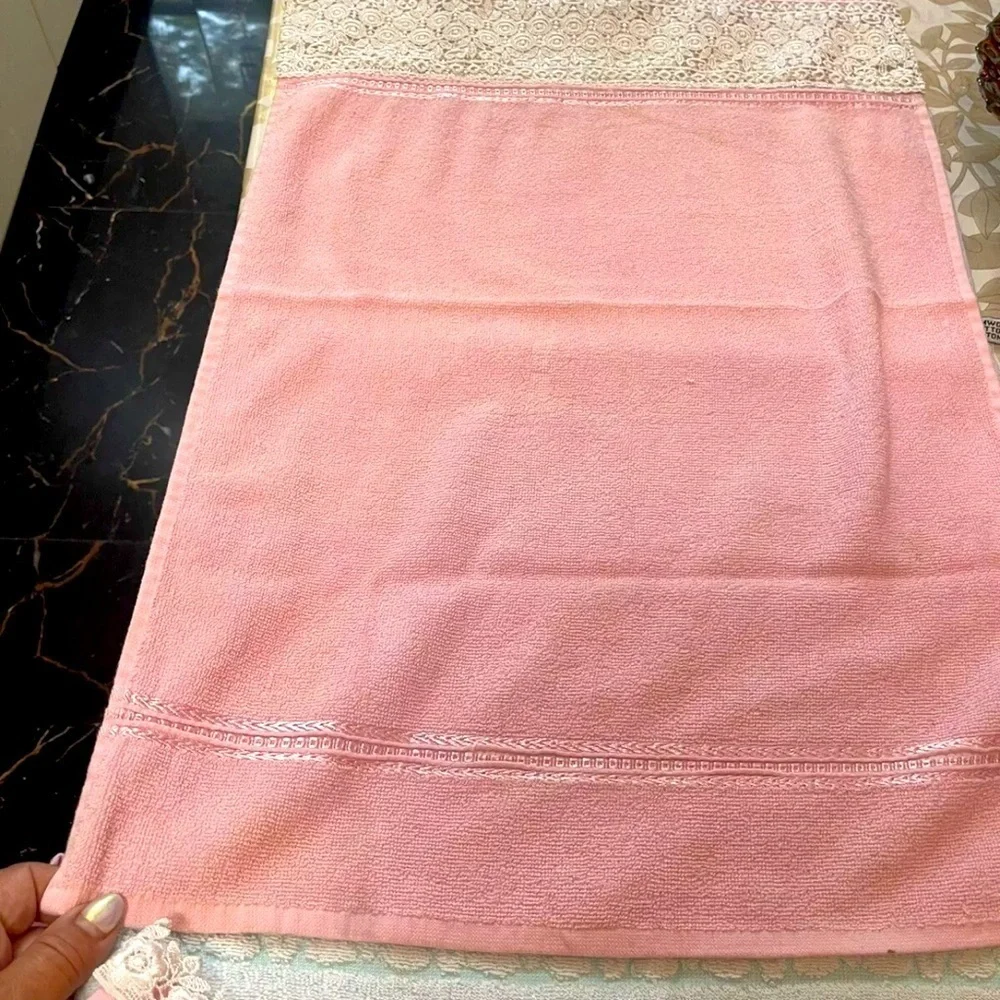 Set Of 4 terry towels Turkey Cotton